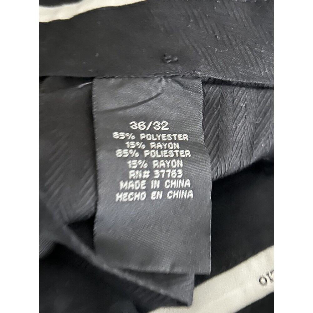 PERRY ELLIS Dress Pants Men's Size 36/32 Gray Pants - Picture 5 of 5